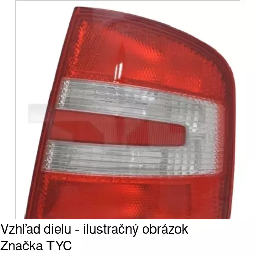 Zadné svetlo POLCAR 6913875E