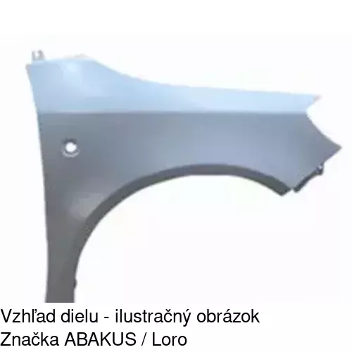 Predný blatník 691502 /POLCAR/ - obr. 1