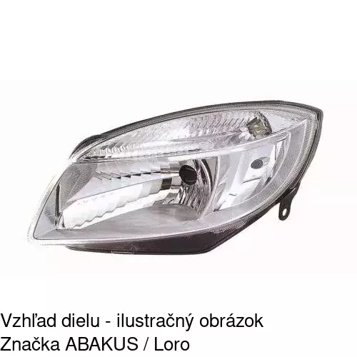 Hlavný reflektor 6915100E /POLCAR/ - obr. 5
