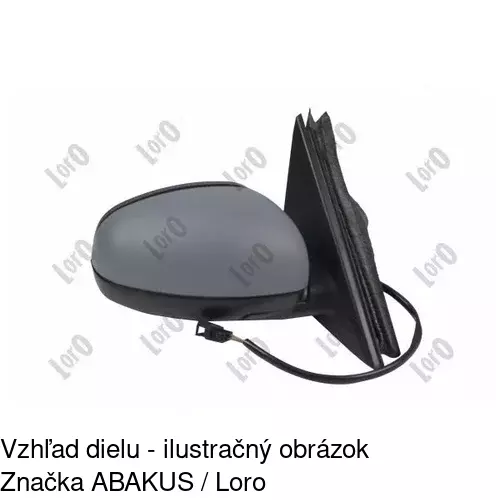 Vonkajšie zrkadlo 6915525M /POLCAR/ - obr. 2