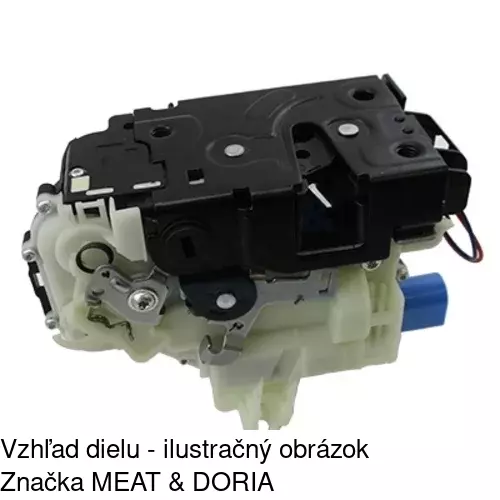 Vnútorná zámka dverí 6915ZC-4 /POLCAR/ - obr. 3