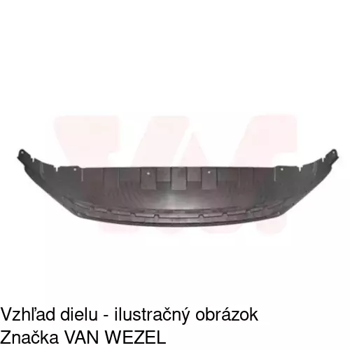 Spojler predného nárazníka 691625 /POLCAR/ - obr. 3