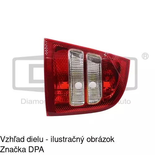 Zadné svetlo 692188-T /POLCAR/ - obr. 1