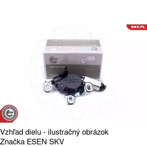 Motorček stieračov 6922SWT1 /POLCAR/ - obr. 5