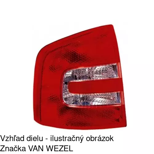 Žiarovková lišta zadného svetla 6923875U /POLCAR/ - obr. 3