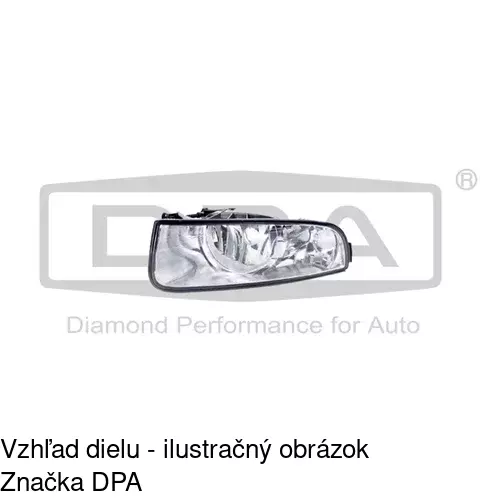Hmlové svetlo - predné 6926292E /POLCAR/ - obr. 2