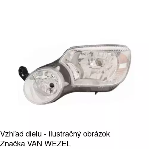 Hlavný reflektor 6935093E /POLCAR/ - obr. 5