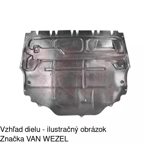 Kryt motora 69B234-5 /POLCAR/ - obr. 1