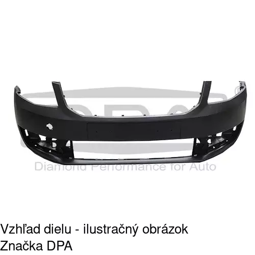 Predný nárazník 69C107 /POLCAR/ - obr. 2