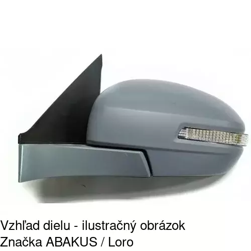 Vonkajšie zrkadlo 7415514M /POLCAR/ - obr. 2