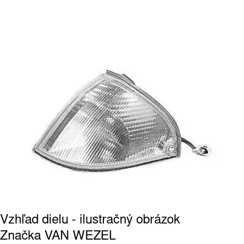 Predná smerovka 7422191E /POLCAR/ - obr. 4