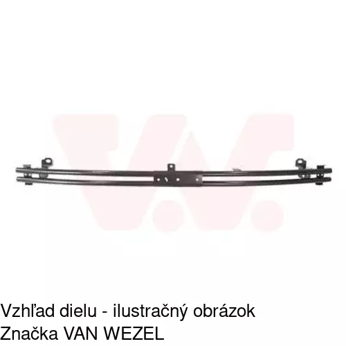 Výstuha nárazníka 742307-3 /POLCAR/ - obr. 1