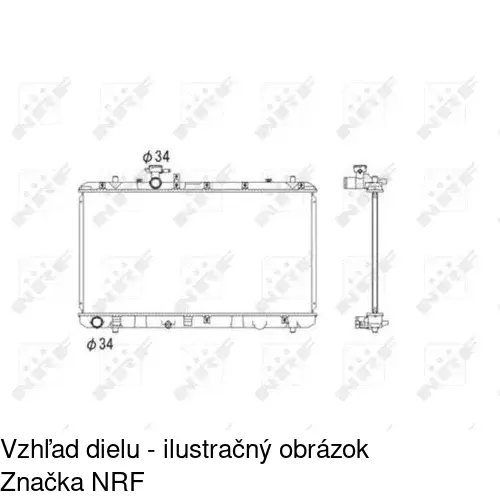 Chladiče vody POLCAR 7435081K