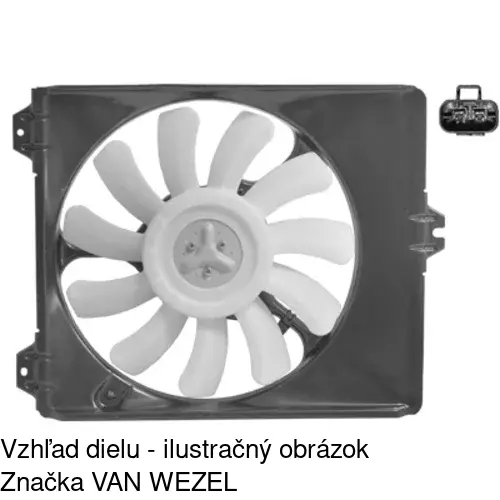 Ventilátory chladičov 743523W4 /POLCAR/ - obr. 2