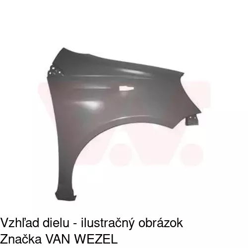 Predný blatník 810302 /POLCAR/ - obr. 1