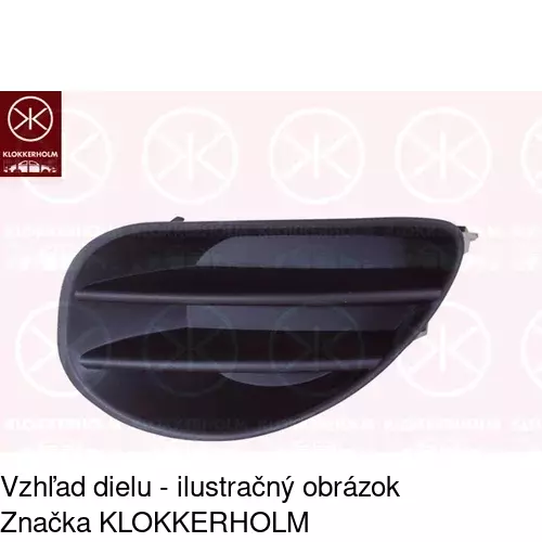 Záslepka otvoru hmlovky 810527-3 /POLCAR/ - obr. 1