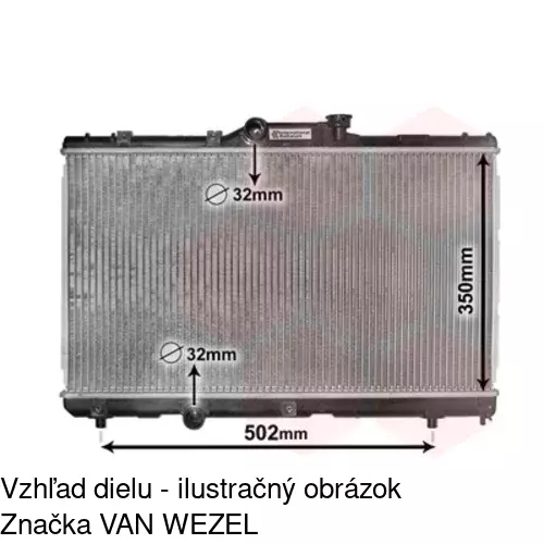 Chladiče vody 811008-1 /POLCAR/ - obr. 3