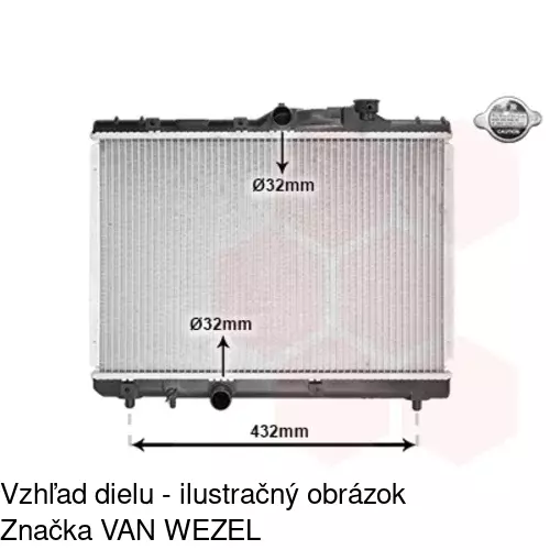 Chladiče vody 811008-1 /POLCAR/ - obr. 4