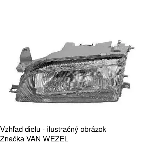 Hlavný reflektor 8110100E /POLCAR/ - obr. 4
