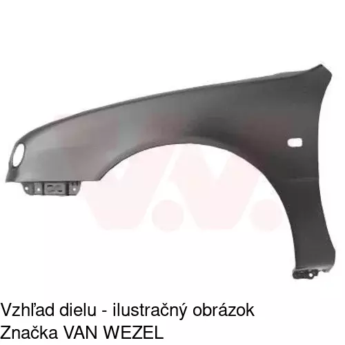 Predný blatník 811202 /POLCAR/