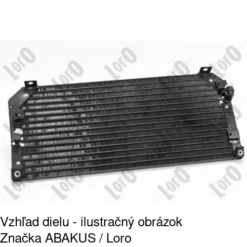 Chladiče klimatizácie POLCAR 8112K8B2