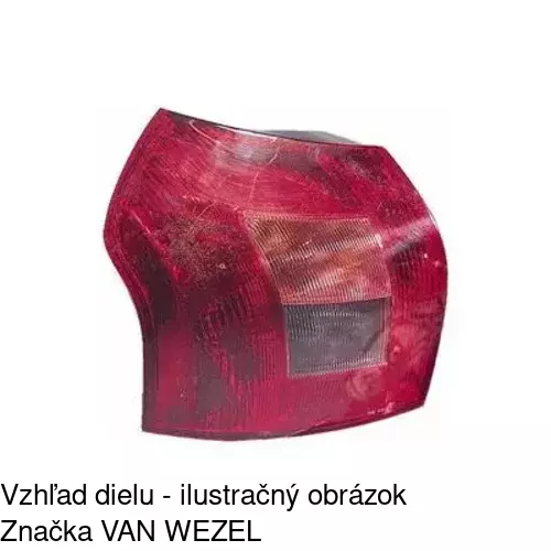 Zadné svetlo 811487-E /POLCAR/ - obr. 1