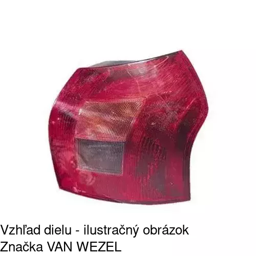 Zadné svetlo 811488-E /POLCAR/ - obr. 1