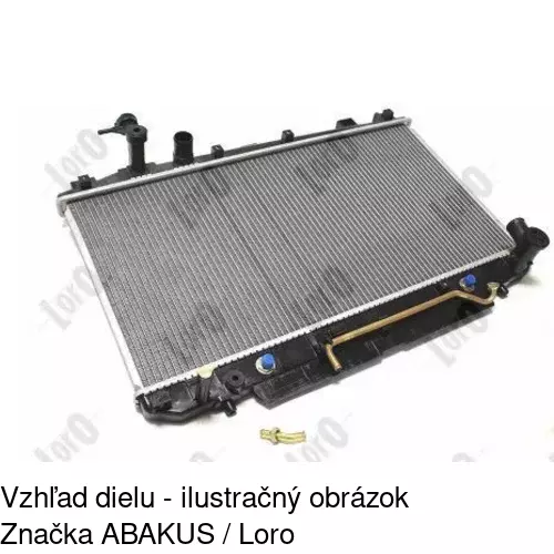 Chladiče vody 814608-4 /POLCAR/ - obr. 2
