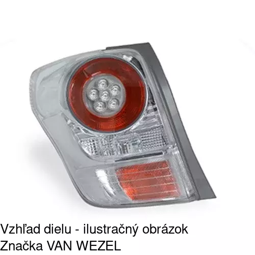 Zadné svetlo 815987-X /POLCAR/ - obr. 3