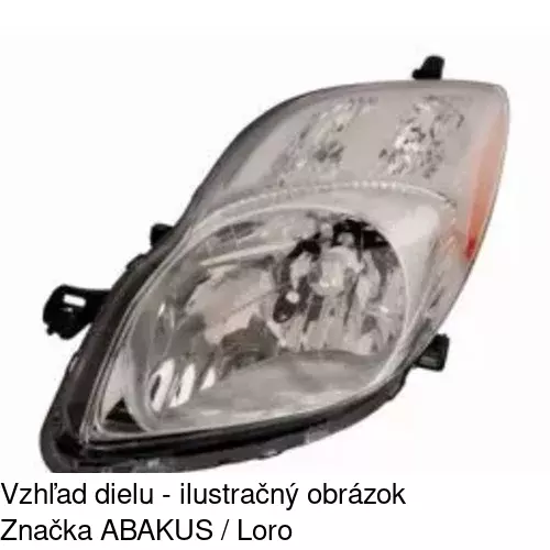 Hlavný reflektor 817209-E /POLCAR/ - obr. 5