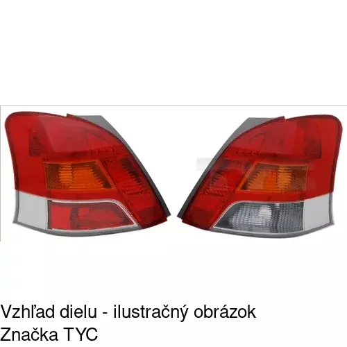 Zadné svetlo 817287-E /POLCAR/