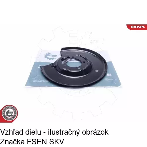 Brzdovy štít 9031OT50 /POLCAR/ - obr. 1