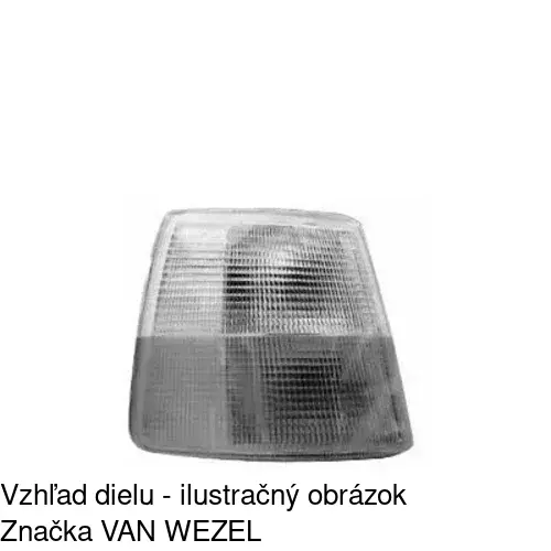 Predná smerovka s obrysom 9032196E /POLCAR/ - obr. 4