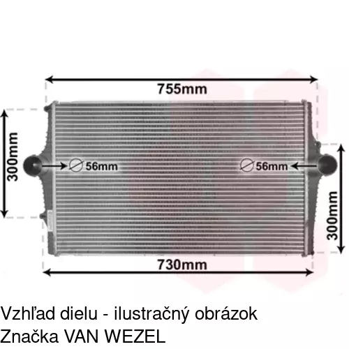 Chladiče vzduchu (Intercoolery) 9080J81X /POLCAR/ - obr. 4
