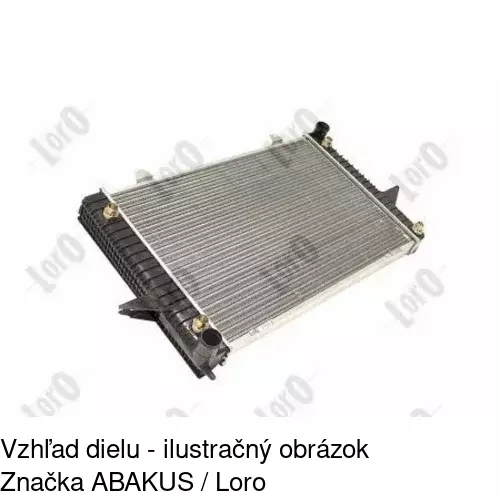 Chladiče vody 908508-4 /POLCAR/ - obr. 2