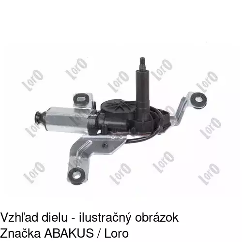 Motorček stieračov 9090SWT1 /POLCAR/ - obr. 3