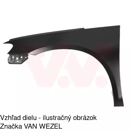 Predný blatník 951101 /POLCAR/ - obr. 1