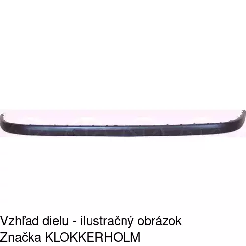 Lišta nárazníka POLCAR 951207-5