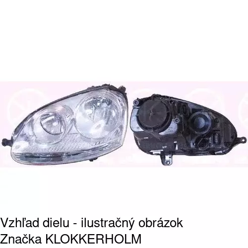 Hlavný reflektor 9513104E /POLCAR/ - obr. 3