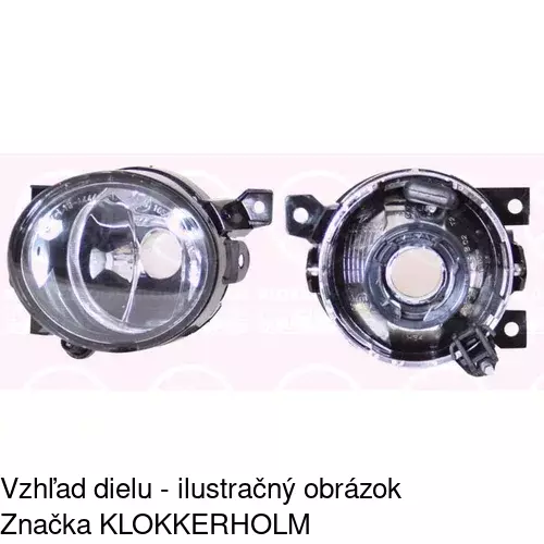 Hmlové svetlo - predné 9513302E /POLCAR/ - obr. 5