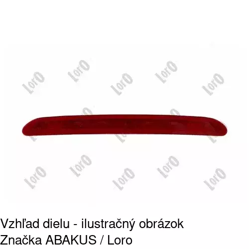 Svetlo stop 951391-E /POLCAR/ - obr. 2