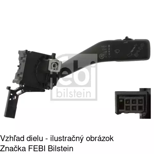Združený prepínač 9513PZW2 /POLCAR/ - obr. 1