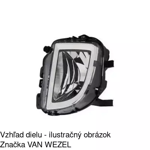 Hmlové svetlo - predné 9518292E /POLCAR/ - obr. 5