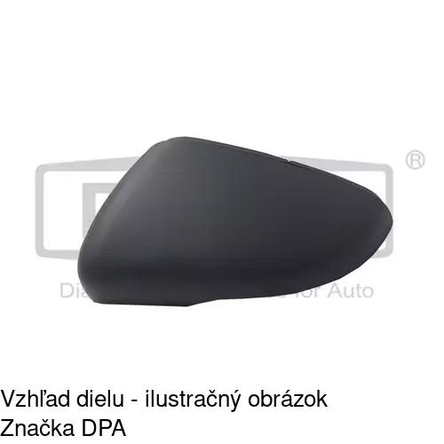 Rám vonkajšieho zrkadla 951854PM /POLCAR/ - obr. 3