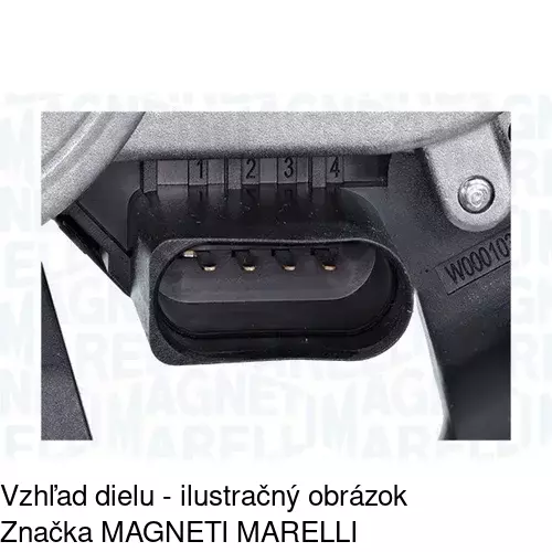 Motorček stieračov 9518SWT1 /POLCAR/ - obr. 1