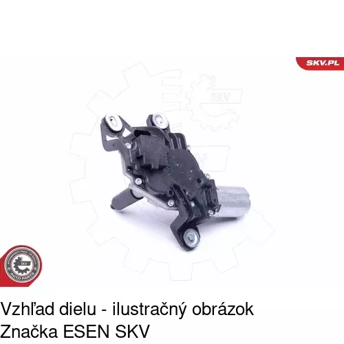 Motorček stieračov 9518SWT1 /POLCAR/ - obr. 5