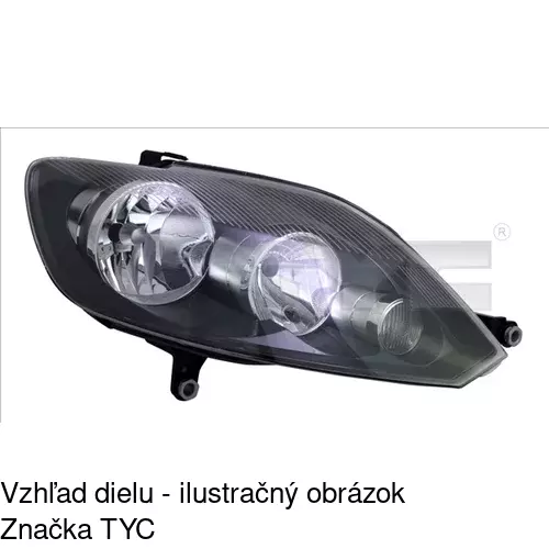 Hlavný reflektor POLCAR 951909-E