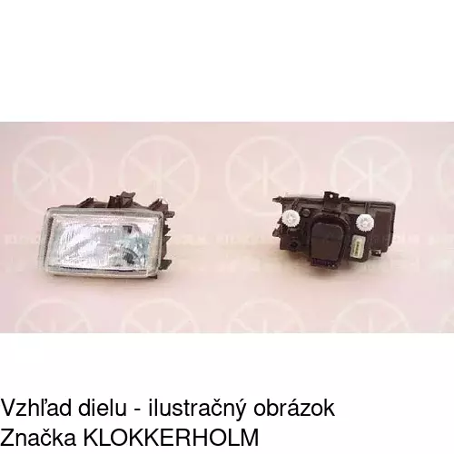 Hlavný reflektor 9524096E /POLCAR/ - obr. 1