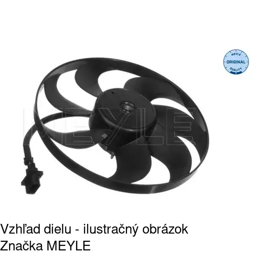 Ventilátory chladičov 952523W3 /POLCAR/ - obr. 3