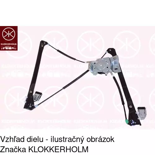 Elektrický mechanizmus okna dverí 9525PSE9 /POLCAR/ - obr. 4